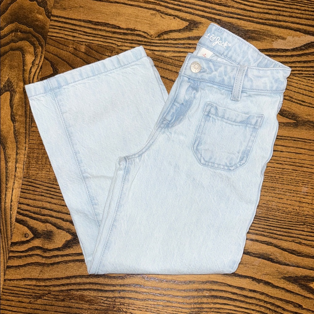 Cat & Jack Girls Wide-legged Jeans 😍